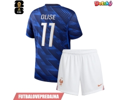 Lacne Dětský Futbalové dres Francúzsko Michael Olise #11 MS 2026 Krátky Rukáv - Domáci (+ trenírky)